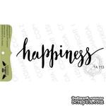 Акриловый штамп Lesia Zgharda TA113 Happiness, 7,3*2,6 см. - ScrapUA.com