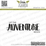 Акриловый штамп Lesia Zgharda Let the ADVENTURE begin TA140 - ScrapUA.com