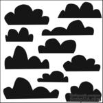 Маска The Crafter&#039;s Workshop - Mini Template Clouds, 15х15 см - ScrapUA.com