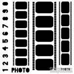 Маска The Crafter&#039;s Workshop - Mini Template Filmstrips, 15х15 см - ScrapUA.com