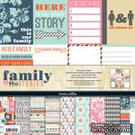 Набор скрапбумаги и декора Teresa Collins Designs - Family Stories - Collection Pack, 30х30 см - ScrapUA.com