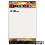 Бумага для алкогольных чернил Ranger Alcohol Ink Yupo Cardstock Translucent,  прозрачная, 12.5х17.5 см, 10 листов - ScrapUA.com