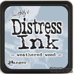 Штемпельная подушка Ranger - Distress Mini Ink Pad - Weathered Wood - ScrapUA.com