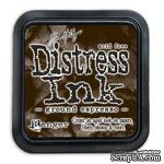 Штемпельная подушка Tim Holtz-Ranger Distress Mini Ink Pad - Ground Espresso - ScrapUA.com