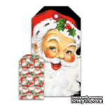 Тэги от Pretty Little Studio  -  Jolly Santa Shipping Tags - ScrapUA.com