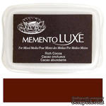 Чернила Tsukineko Memento Luxe - Rich Cocoa - ScrapUA.com