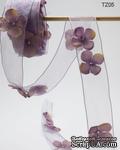 Лента с цветочком Flowers and Pearl, цвет: лавандовый, ширина 38,1 мм, 90 см - ScrapUA.com