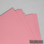 Двусторонний лист бумаги, цвет розовый, размер А4, 120гр/м.кв - ScrapUA.com