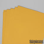 Двусторонний лист бумаги, цвет желтый, размер А4, 120гр/м.кв - ScrapUA.com