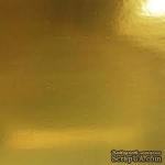 Картон односторонній Gold Mirror - Золоте Дзеркало, 30x30 см, 255 г/м2, 1 шт.  - ScrapUA.com