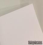 Бумага белая Ultrawhite Ivory Board, 30х30 см ,100гр/м2, с фактурой льна - ScrapUA.com