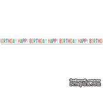 Бумажный скотч в диспенсере Hampton Art - DeCo Runner Happy Birthday - ScrapUA.com