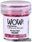 Пудра для эмбоссинга Wow - Rockin&#039; Red - Catherine Pooler Exclusive, 15 мл. - ScrapUA.com