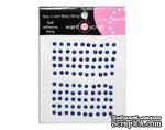 Половинки жемчужин на клеевой основе Want2Scrap - Baby Bling Pearls - Blue, 100 штук - ScrapUA.com