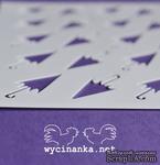 Маска-шаблон от Wycinanka - Маленькие зонтики - ScrapUA.com