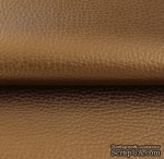Экокожа, цвет - бронза, толщина 0.6 мм, 50Х70 см - ScrapUA.com