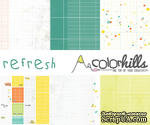 Набор бумаги, фишек и штампов от Color Hills - Коллекция Refresh, 14 элементов - ScrapUA.com