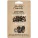 Брадсы и накладки Tim Holtz - Ideaology - Fluted Fasteners, 60 штук - ScrapUA.com