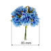 Набір квітів черешні, небесно-блакитні, 6 шт, ТМ Фабрика Декора - ScrapUA.com