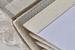 Альбом от Светланы Ковтун в классическом переплете с тканевым покрытием, лен песочный, 30х30 см, 5 разворотов, расст. 7 мм - ScrapUA.com